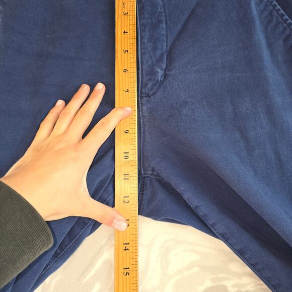 St John's Bay Girlfriend Pants Navy Blue Women's Size 14 - Picture 4 of 7